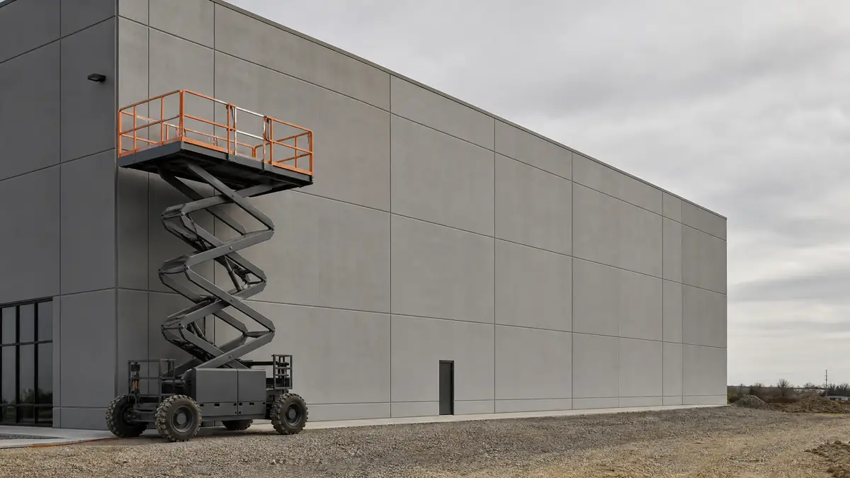 Boom Lifts jobsite access in Macon